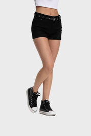 Short Mujer Cinturón Negro