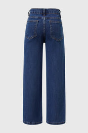 JEANS NIÑA ESTRELLA AZUL
