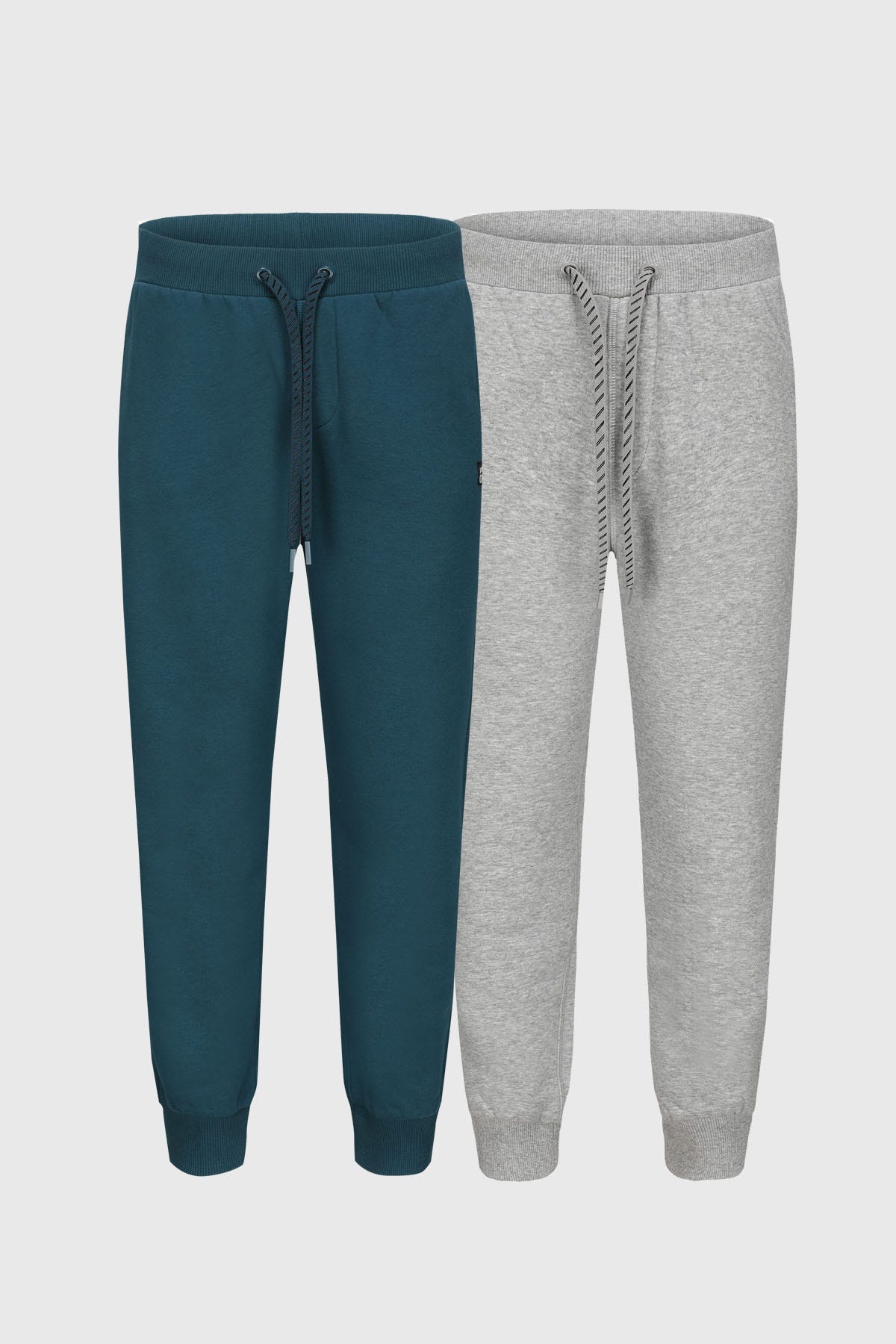 PANTALÓN BUZO NIÑO BIPACK AZUL PETROLEO II