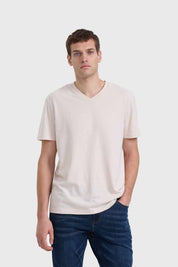 Polera Hombre Básica Beige