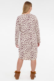 Pijama Mujer Camisa De Dormir Beige