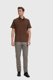 Polera Hombre Café