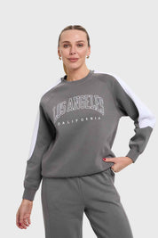 Polerón Mujer Gris
