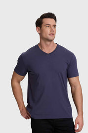 Polera Hombre Básica Azul Índigo