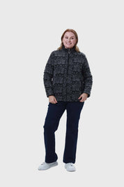 Chaqueta Mujer Reversible Negro