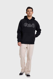 Polerón Hombre Hoodie Print Negro