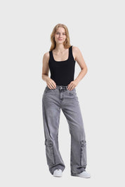 POLERA MUJER BODY LISO NEGRO