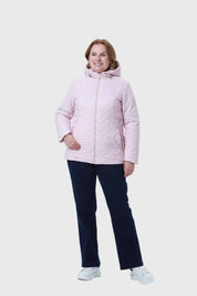 Parka Mujer Con Bolsillo Palo Rosa