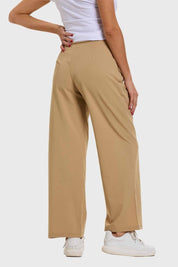 Pantalón Mujer Sastre Pinzas Triple Beige