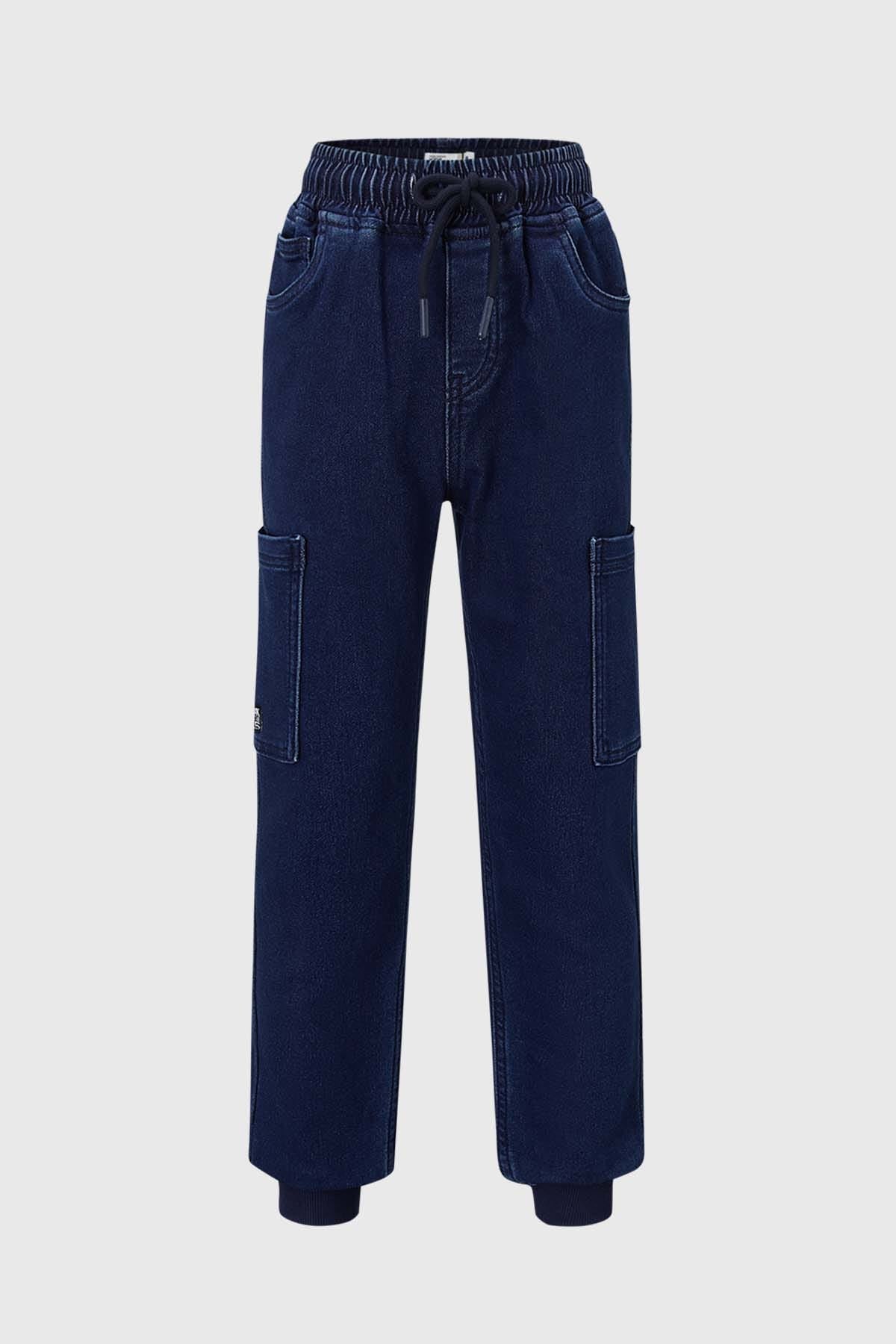 JEANS NIÑO CARGO TODDLER AZUL