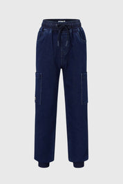 JEANS NIÑO CARGO TODDLER AZUL