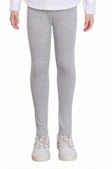 Calza Niña Polar Interior Gris