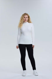 Sweater Mujer Chenille Crudo