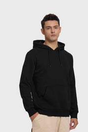 Polerón Hombre Hoodie Básico Negro