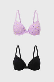 Sostén Mujer Bipack Lila