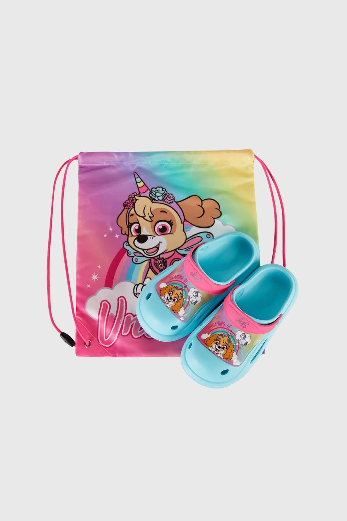 Sandalia Niña Paw Patrol Celeste