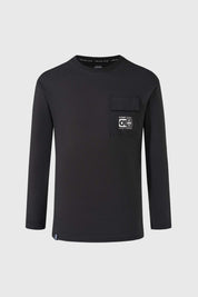 Polera Niño Con Bolsillo Marengo