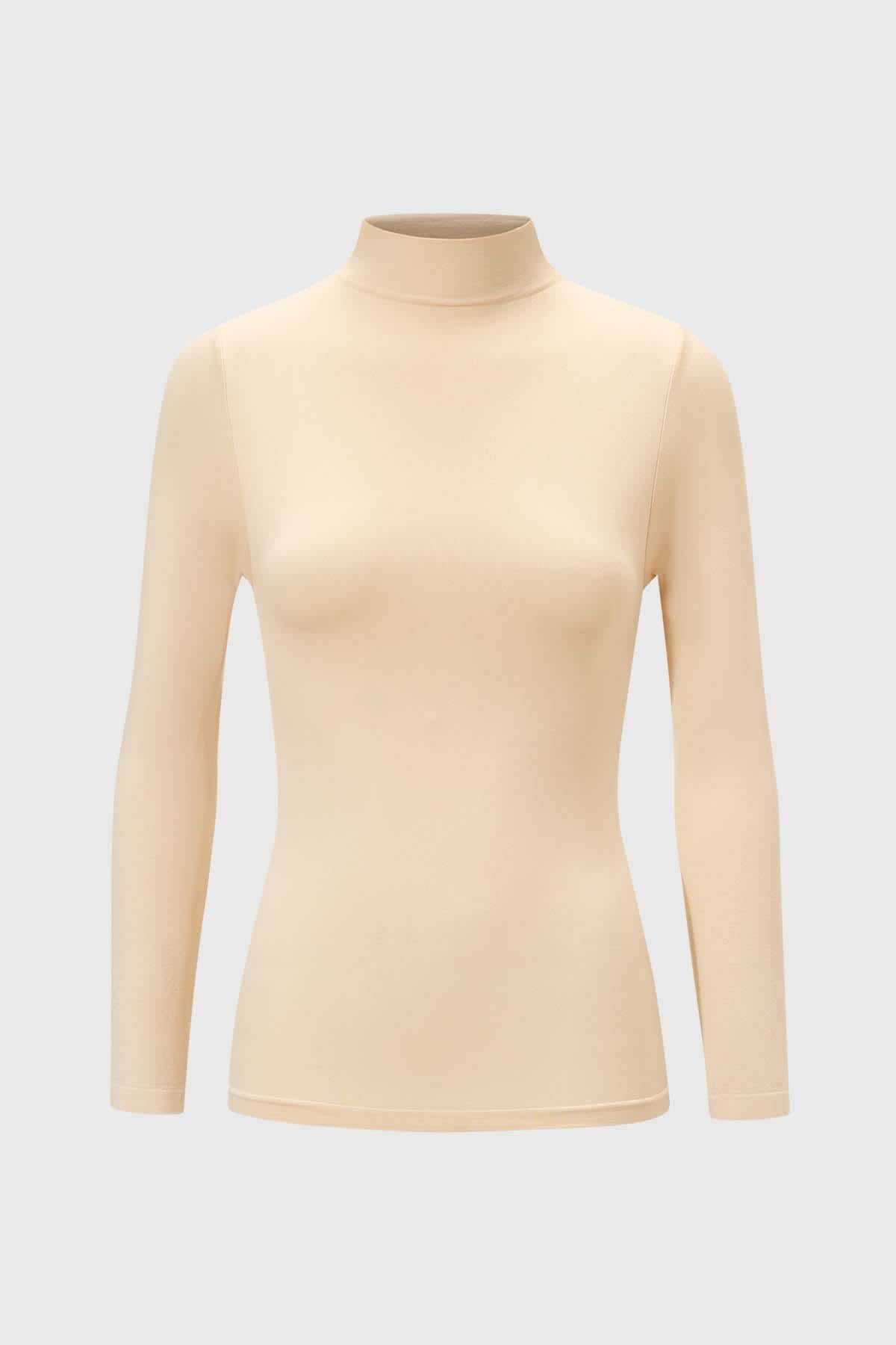 Camiseta Mujer Beatle Mujer Termica Beige