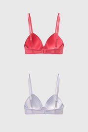 Sostén Mujer Bipack Básico Rosa