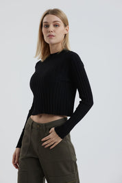 Sweater Mujer Negro