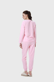 Pijama Mujer Polar Rosado