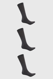 Calcetín Hombre Tripack Gris