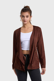 CHAQUETA MUJER ANTELINA CHOCOLATE