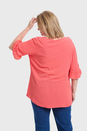 Blusa Mujer Vuelo Rojo