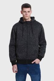Polar Hombre Hoodie Negro