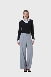 Pantalón Mujer Sastrero Gris
