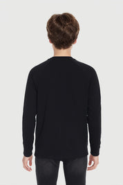 Polera Niño Print Negro