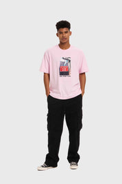 Polera Hombre City Rosado