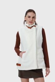 Polar Mujer Corderito Hebilla Crudo