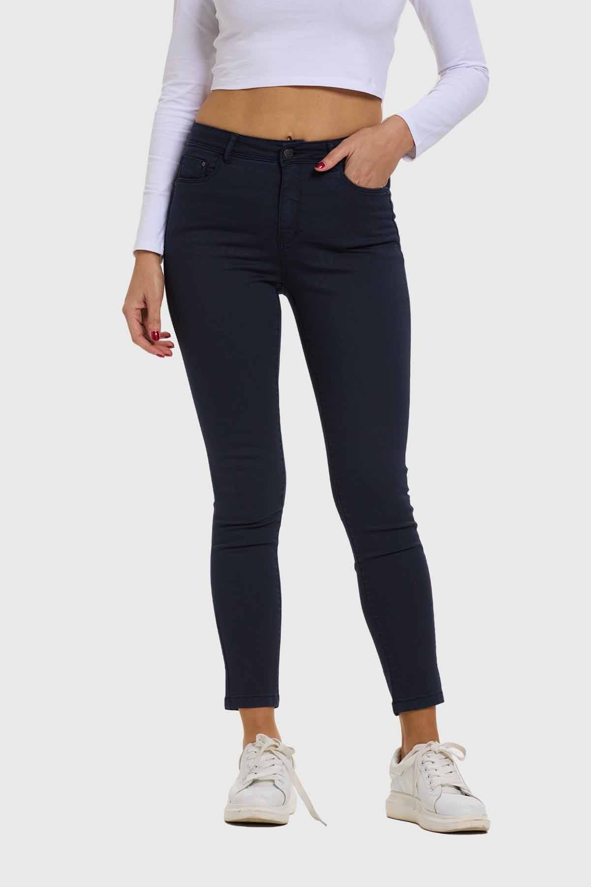 Jeans Mujer Skinny Azul