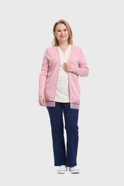 Polera Mujer Encaje Palo Rosa