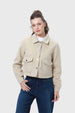 Chaqueta Mujer Sobrecamisa Nude