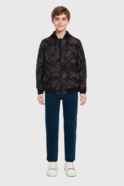 Chaqueta Niño Bomber Verde