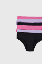 Calzón Niña Tripack Pantaleta Niña Fucsia