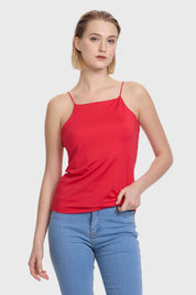 Polera Mujer Pabilo Delgado Rojo