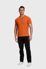 Polera Hombre Básica Ocre