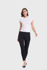 Polera Mujer Asimétrico Crudo