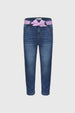 Jeans Niña Básico Azul