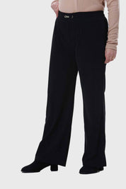 Pantalón Mujer Recto Negro