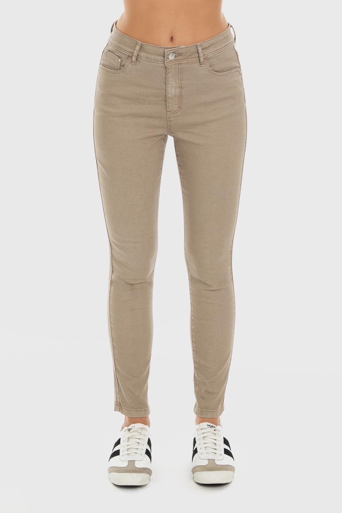 JEANS MUJER EMILIA CAFE CLARO