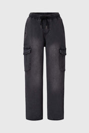 Jeans Niño Cargo Gris