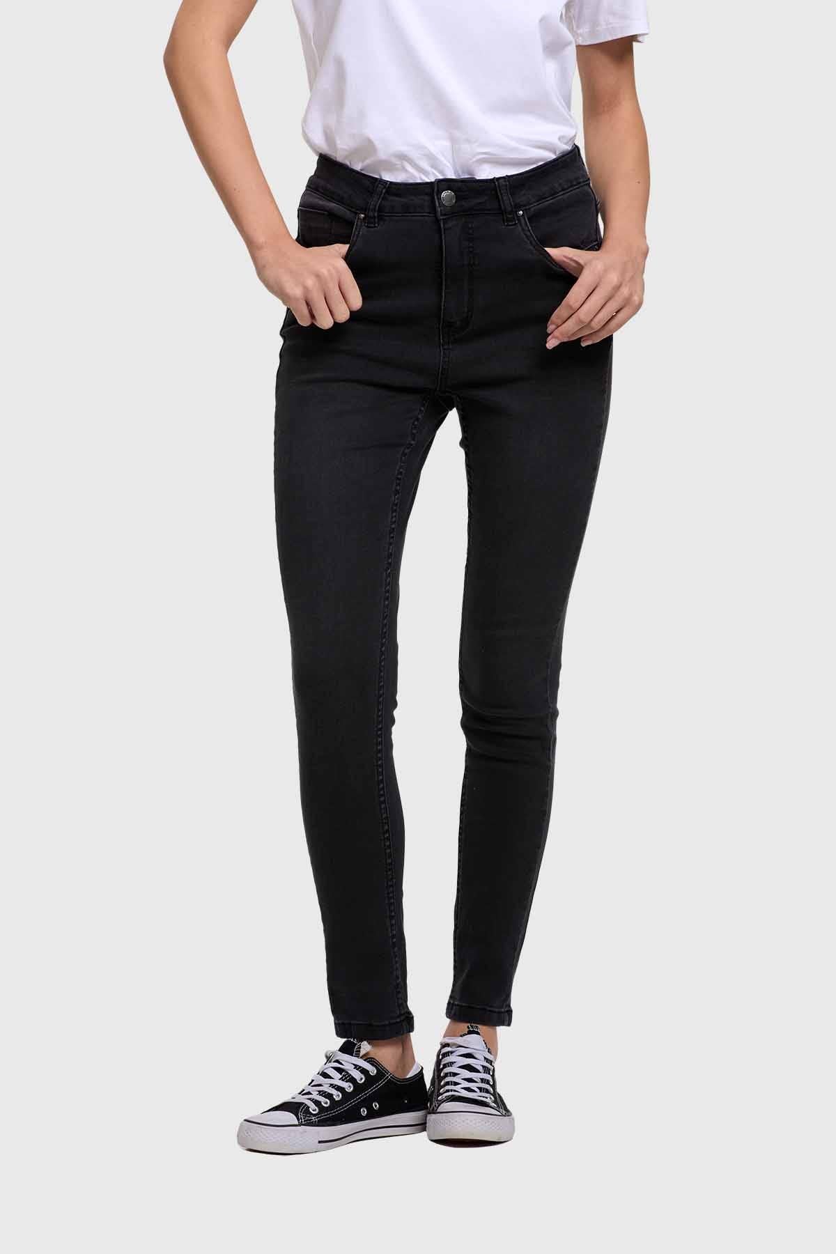 Jeans Mujer Skinny Emilia Negro