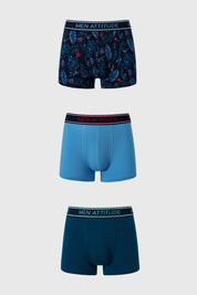 Boxer Hombre Azul