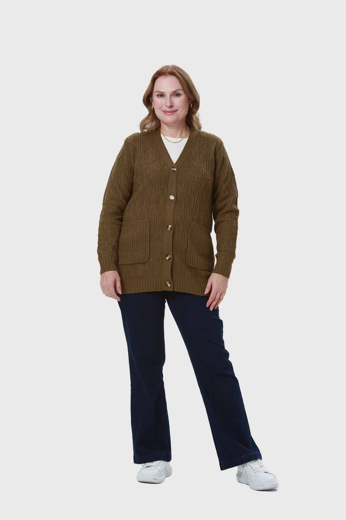 Sweater Mujer Tapado Verde