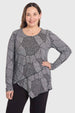 Sweater Mujer Cerrado Negro