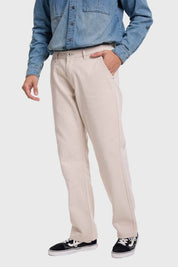 Jeans Hombre Recto Carpintero Beige